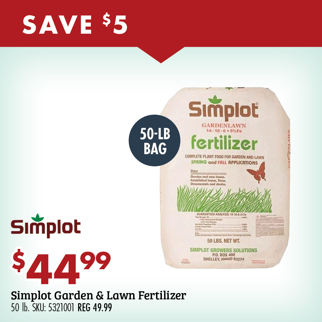 Simplot Garden & Lawn Fertilizer