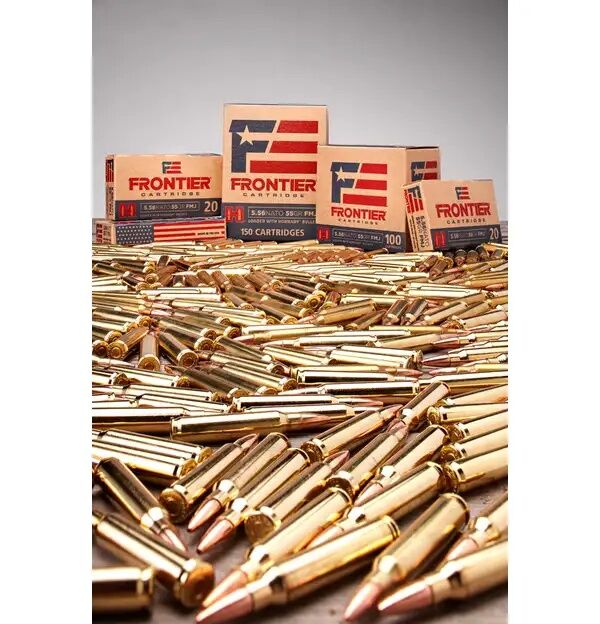 Hornady Frontier .223 Rem, 55 Grain Full Metal Jacket Rifle Ammo, 20-Rd