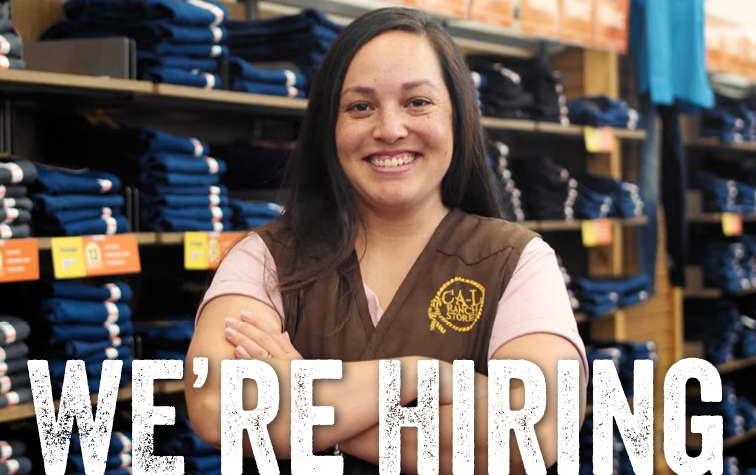 WE'RE HIRING